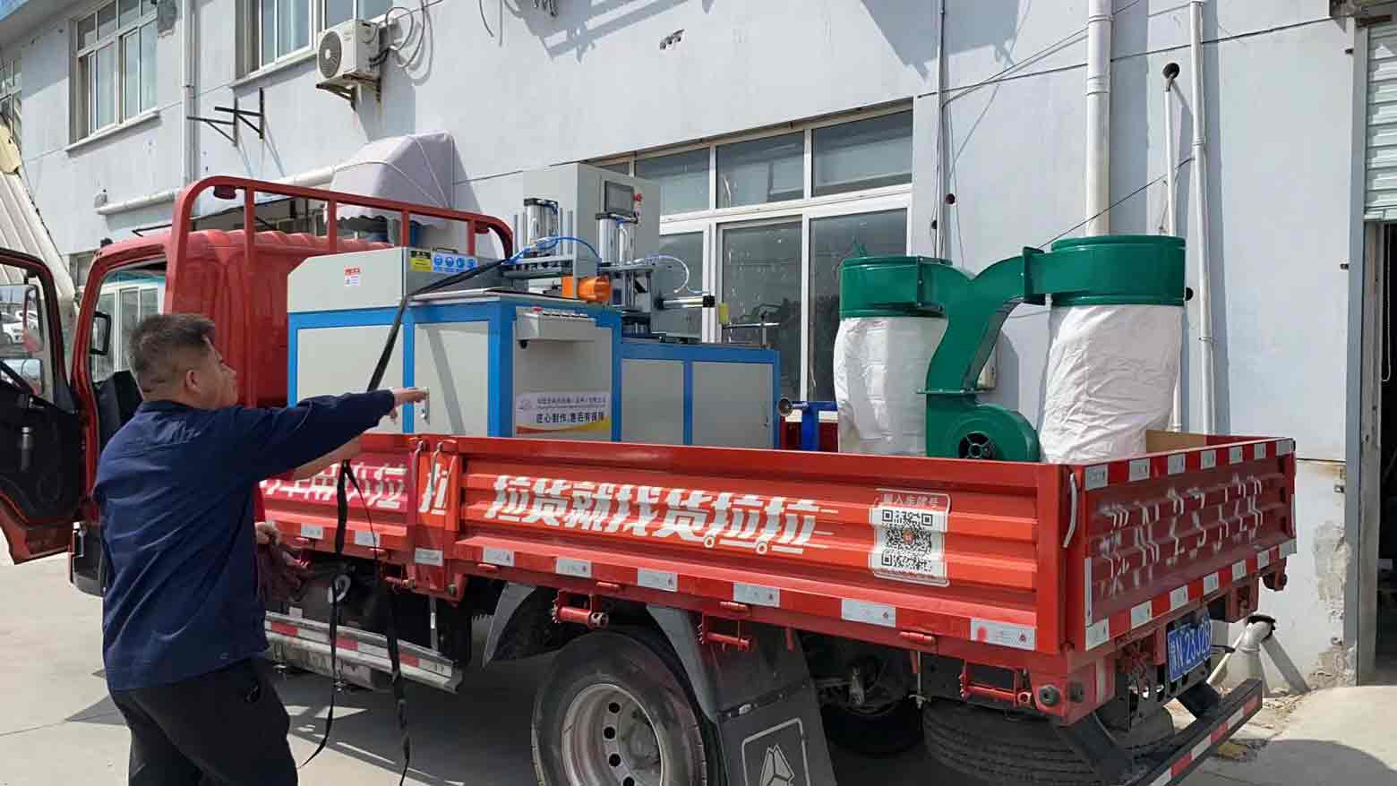 【吳江】450全自動鋸切機用于汽車鋰電板切割，感謝申總支持認可！