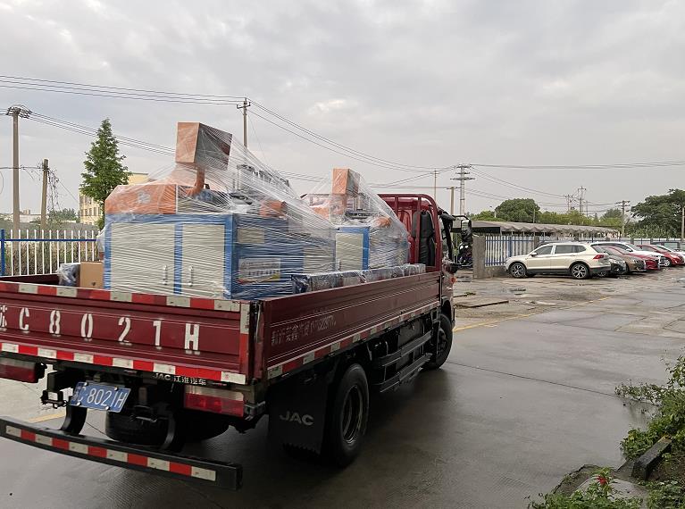 【浙江】全自動切鋁機(jī)用于汽車零部件切割，感謝黃總認(rèn)可