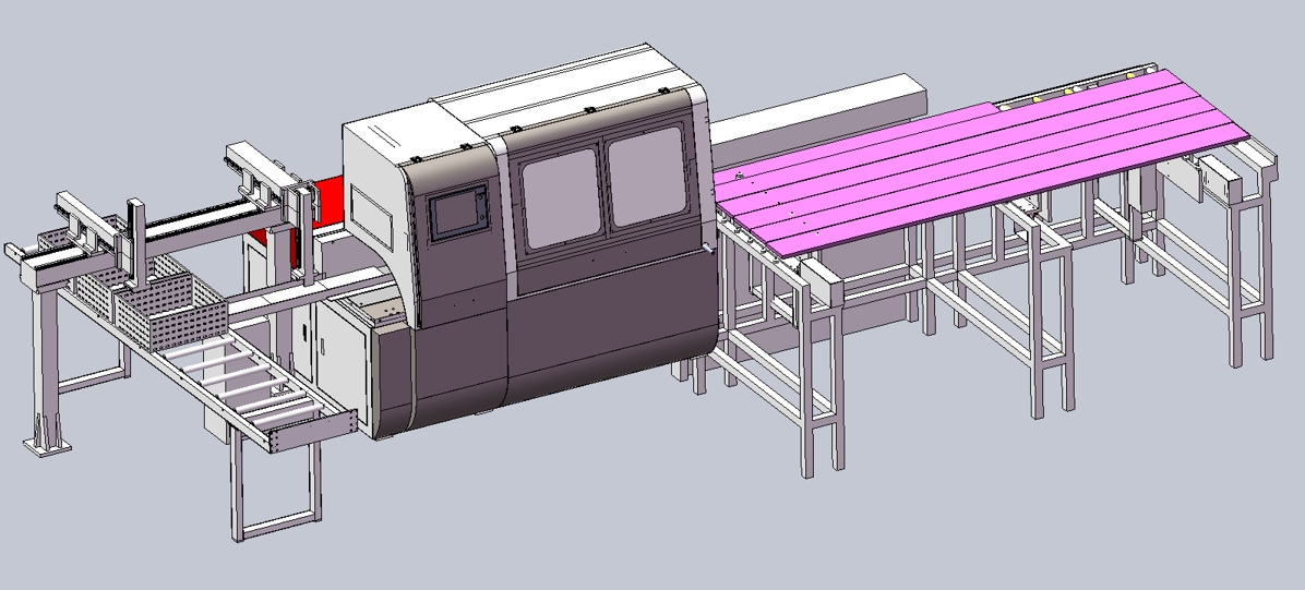 鋁型材自動(dòng)上下料切割機(jī)