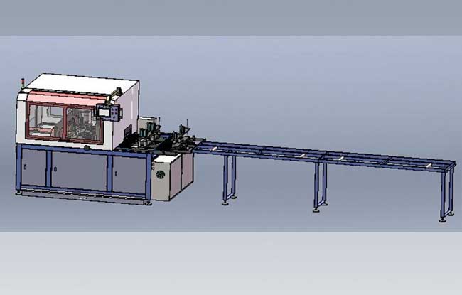 鋸切鉆孔鉚合組裝半集成設備SDY-DR 鋸切鉆孔鉚合組裝半集成設備SDY-DR